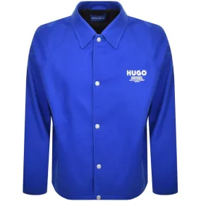 HUGO Blue BUJO2421 Jacket Blue