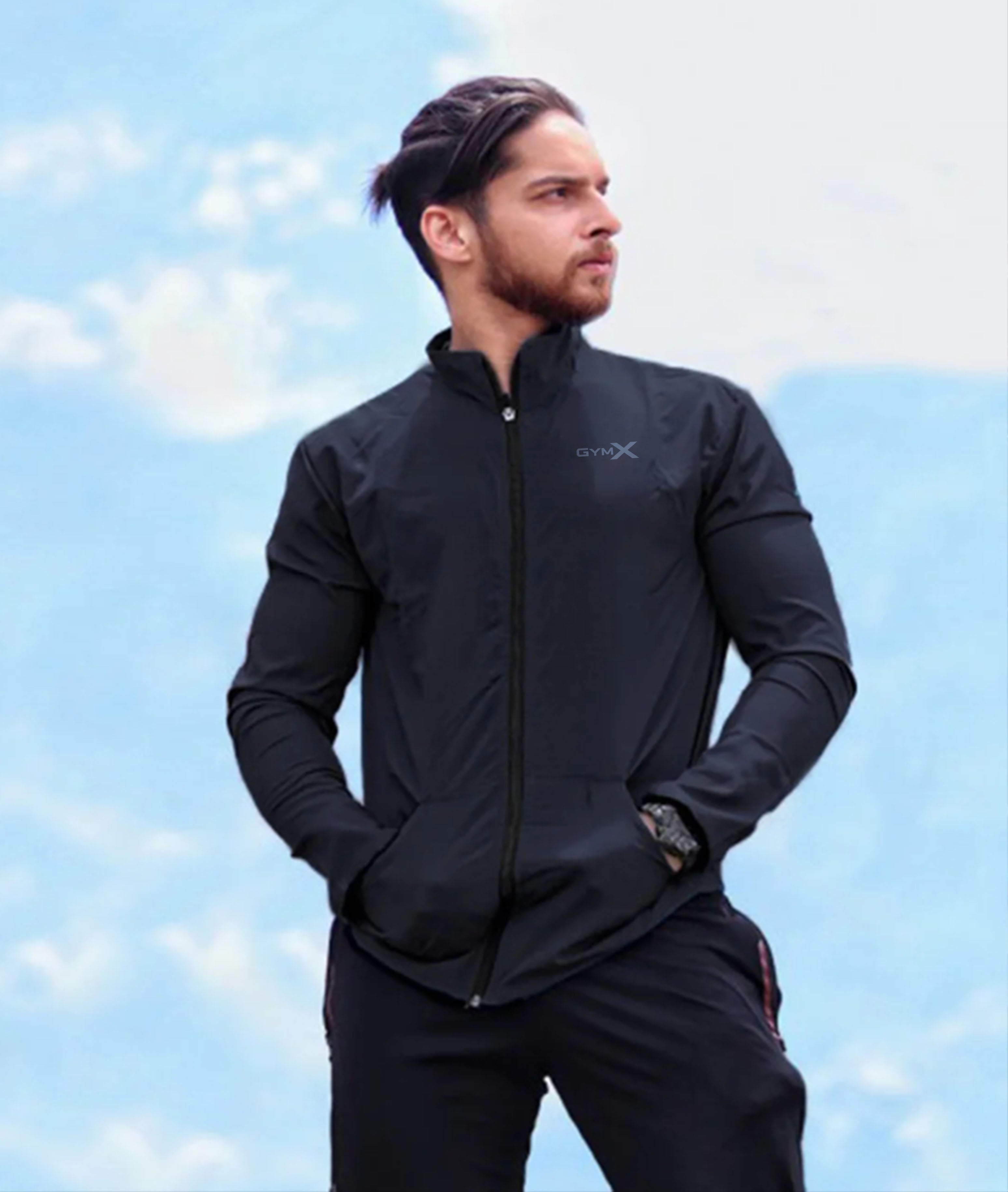 I Train Your Trainer GymX Windcheater: Night Blue - Sale