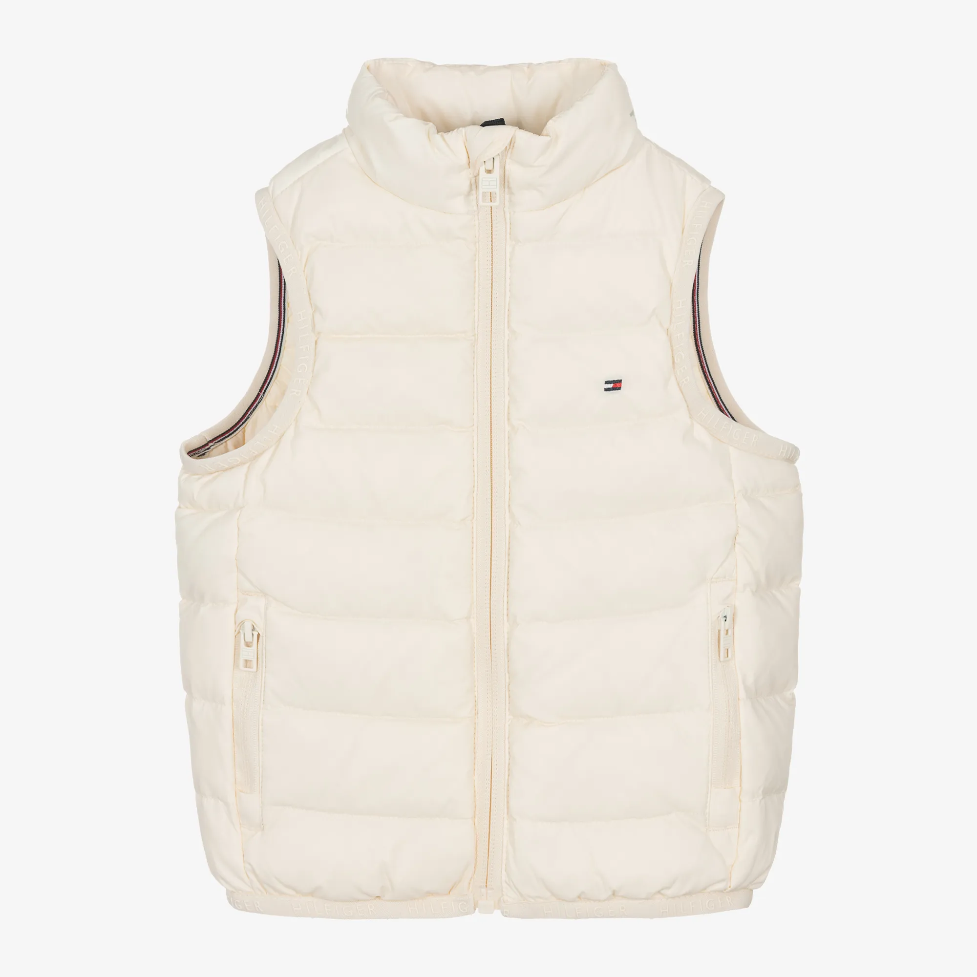 Ivory Down Padded Gilet