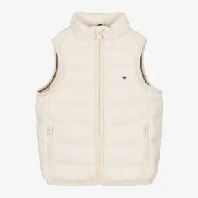 Ivory Down Padded Gilet