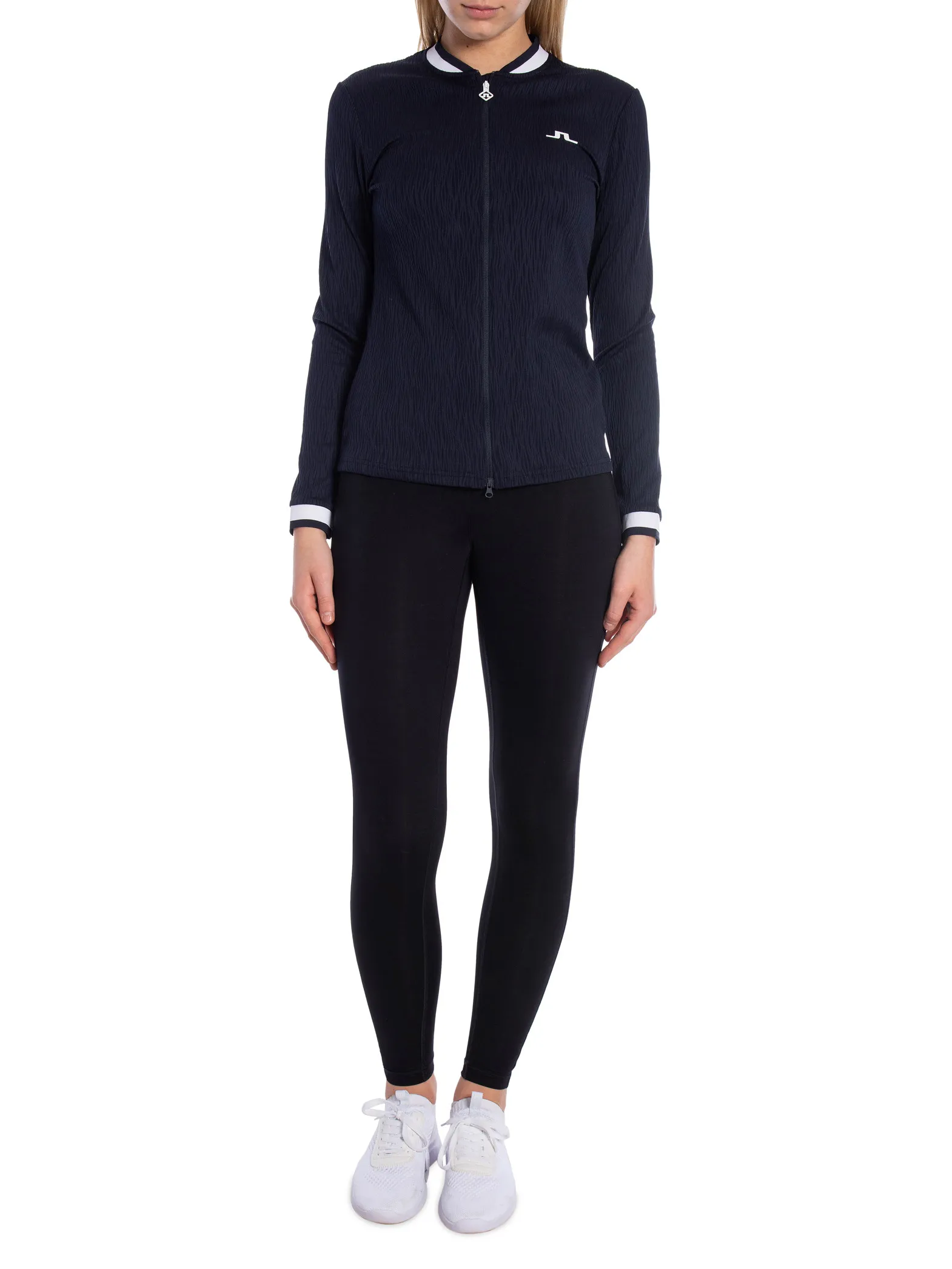 J.LINDEBERG SWEATER LEONOR MID LAYER NAVY