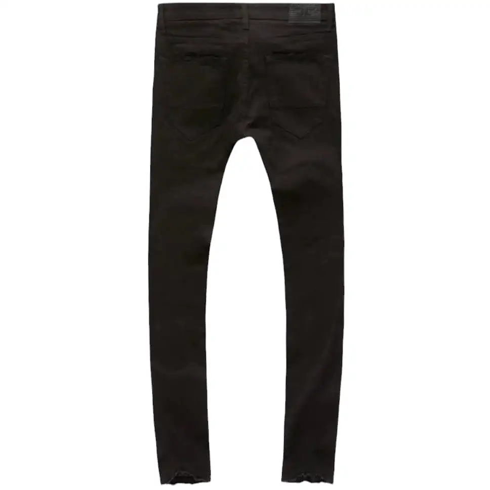 Jordan Craig Martin Skinny Stretch Ripped Denim (Black) JT956R