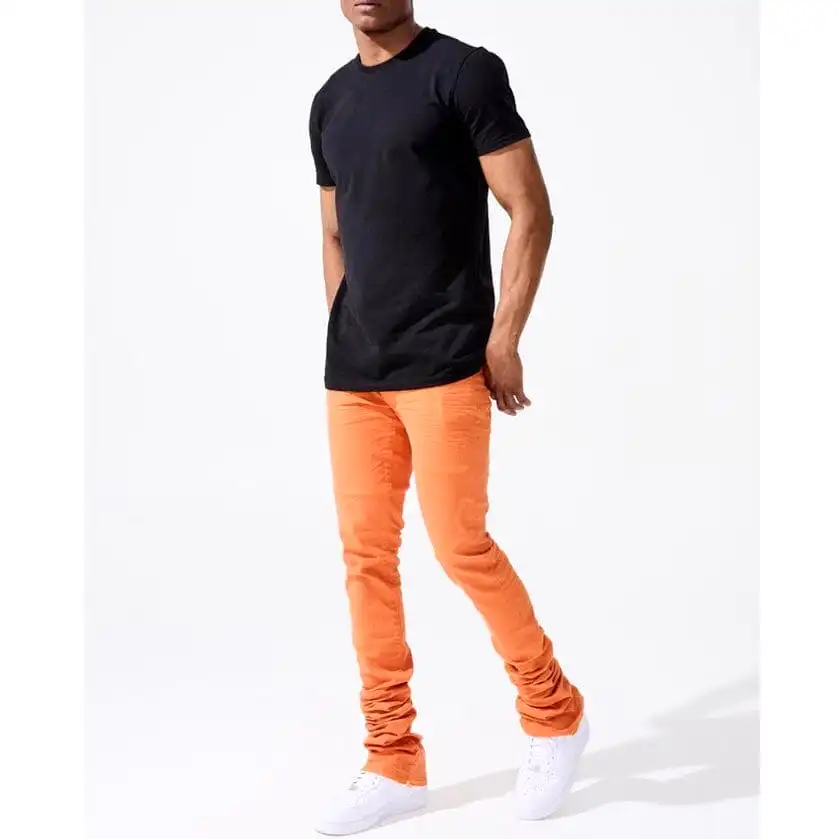 Jordan Craig Martin Stacked Kingsbridge Denim (Orange) JTF212L