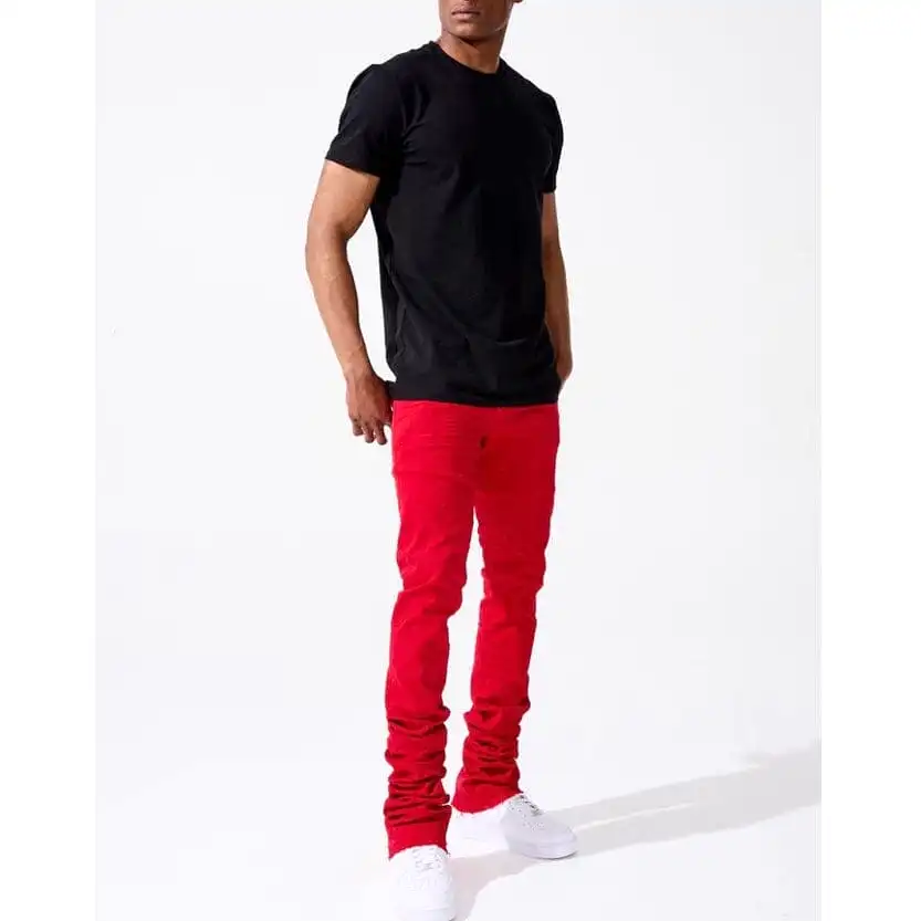 Jordan Craig Martin Stacked Kingsbridge Denim (Red) JTF212L