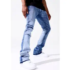 Jordan Craig Martin Stacked Patchwork Denim (Iced White) JTF202