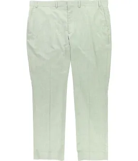 Kenneth Cole Mens Micro-Grid Dress Pants Slacks