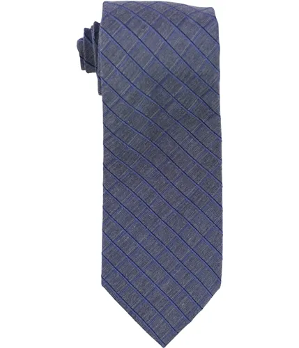 Kenneth Cole Mens Peter Grid Self-Tied Necktie