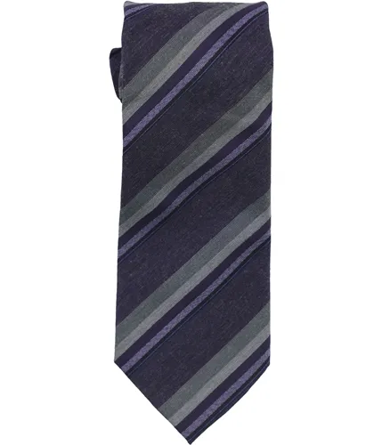 Kenneth Cole Mens Stripe Self-Tied Necktie, TW2