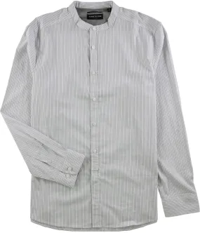 Kenneth Cole Mens Stripes Button Up Shirt