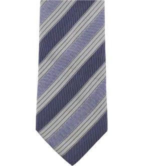 Kenneth Cole Mens Touch Stripe Self-Tied Necktie