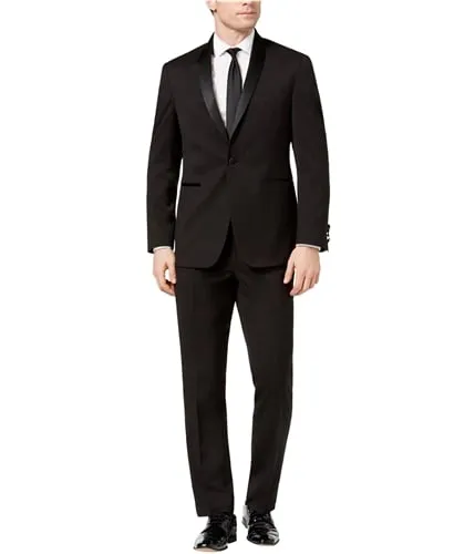 Kenneth Cole Mens Tuxedo Stripe Dress Pants Slacks, TW1