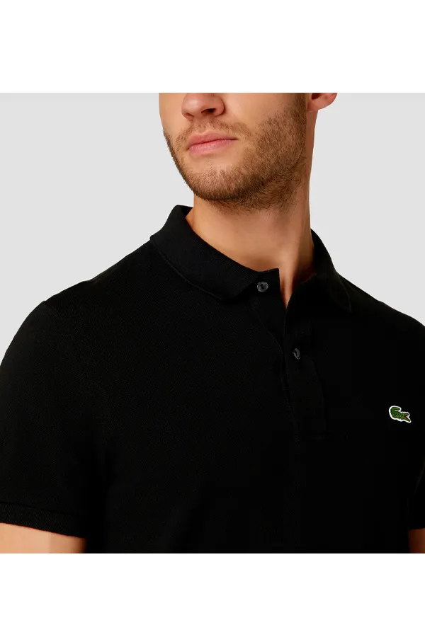 Lacoste Slim S/S Polo Piké Black