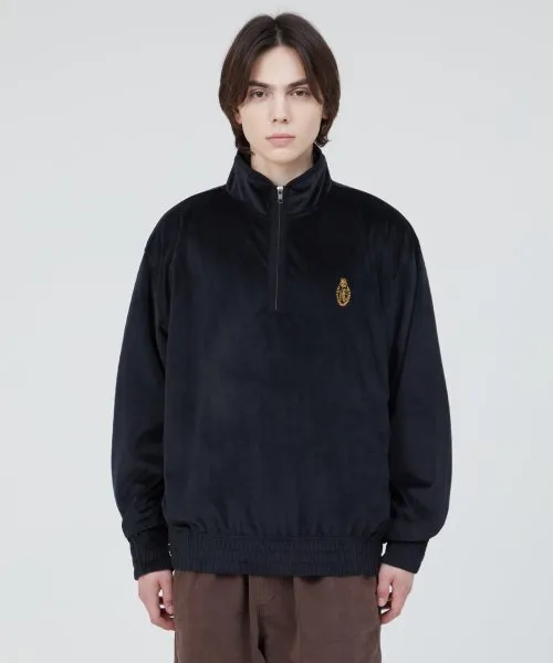 LMC  |[ LMC ]★LMC VELOURQUATER ZIP SWEATSHIRT