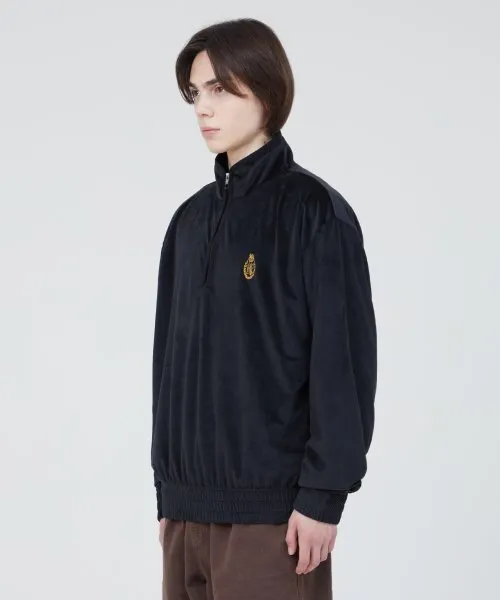 LMC  |[ LMC ]★LMC VELOURQUATER ZIP SWEATSHIRT