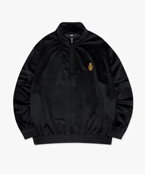 LMC  |[ LMC ]★LMC VELOURQUATER ZIP SWEATSHIRT