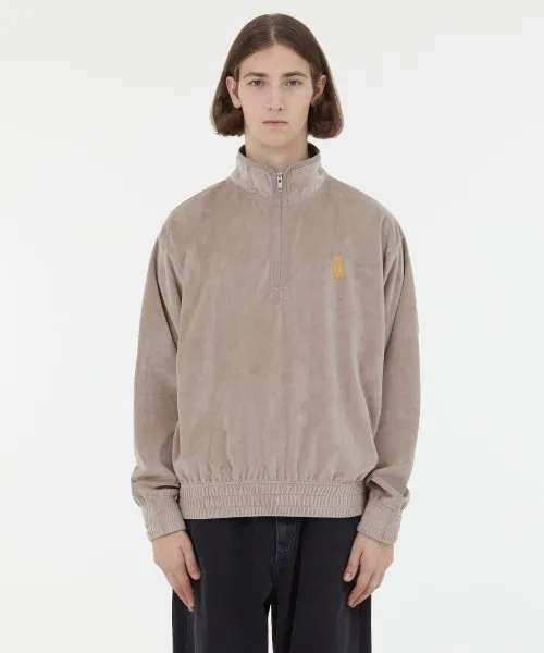 LMC  |[ LMC ]★LMC VELOURQUATER ZIP SWEATSHIRT