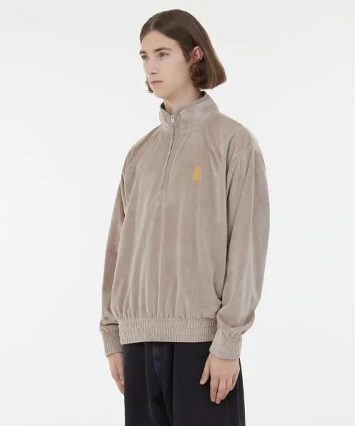 LMC  |[ LMC ]★LMC VELOURQUATER ZIP SWEATSHIRT