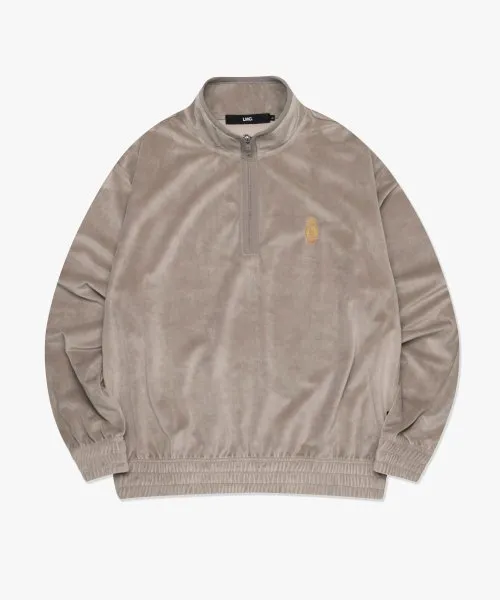 LMC  |[ LMC ]★LMC VELOURQUATER ZIP SWEATSHIRT