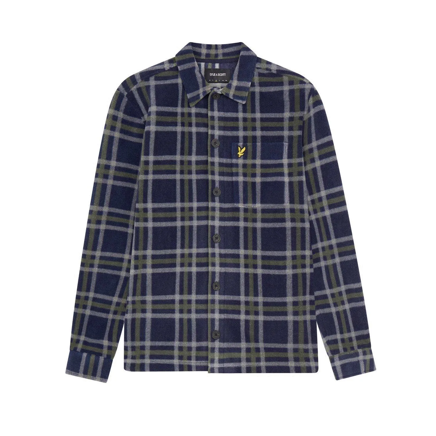 Lyle and Scott Lyle and Scott Fleece Overshirt Mens