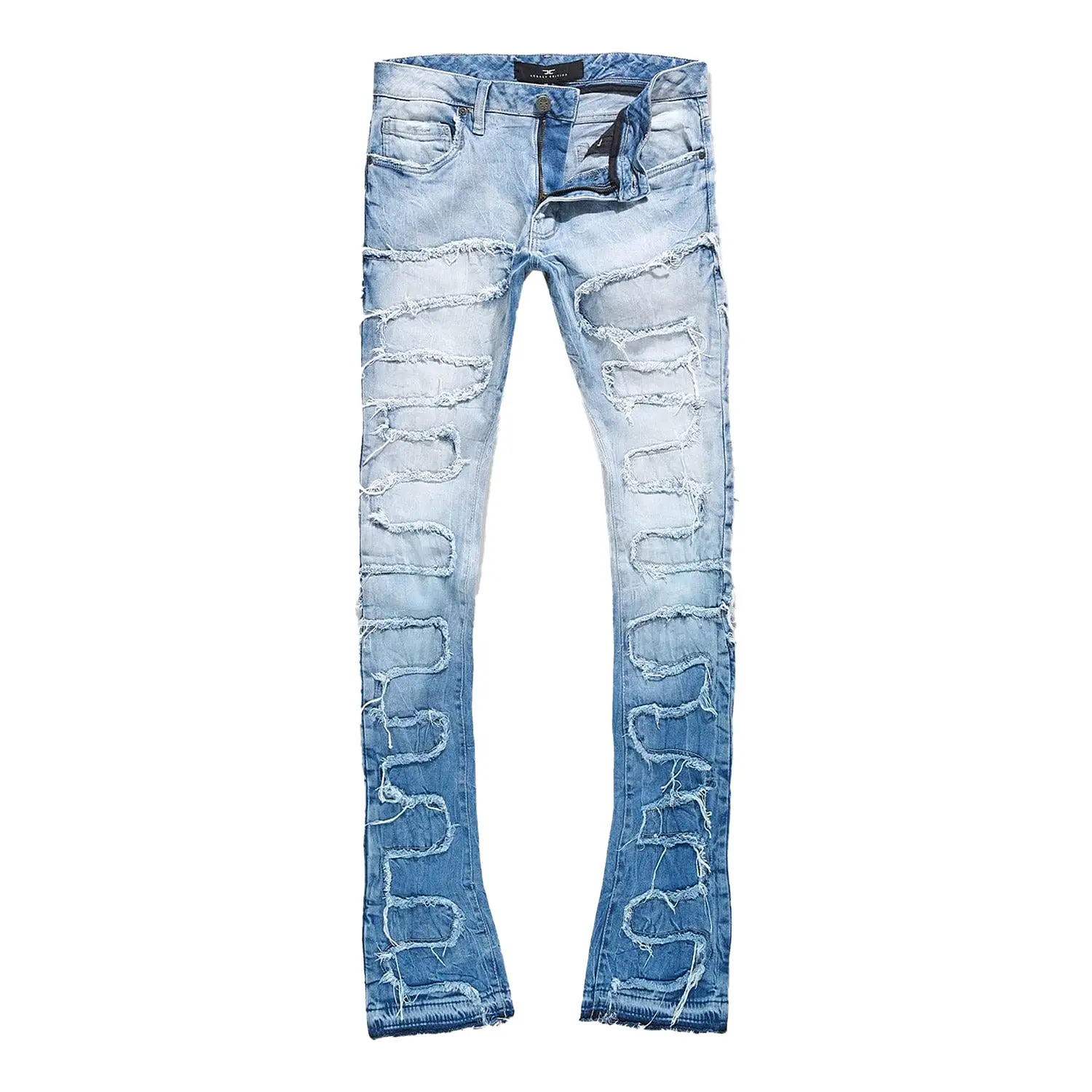 Men's Martin Stacked Python Denim Pant