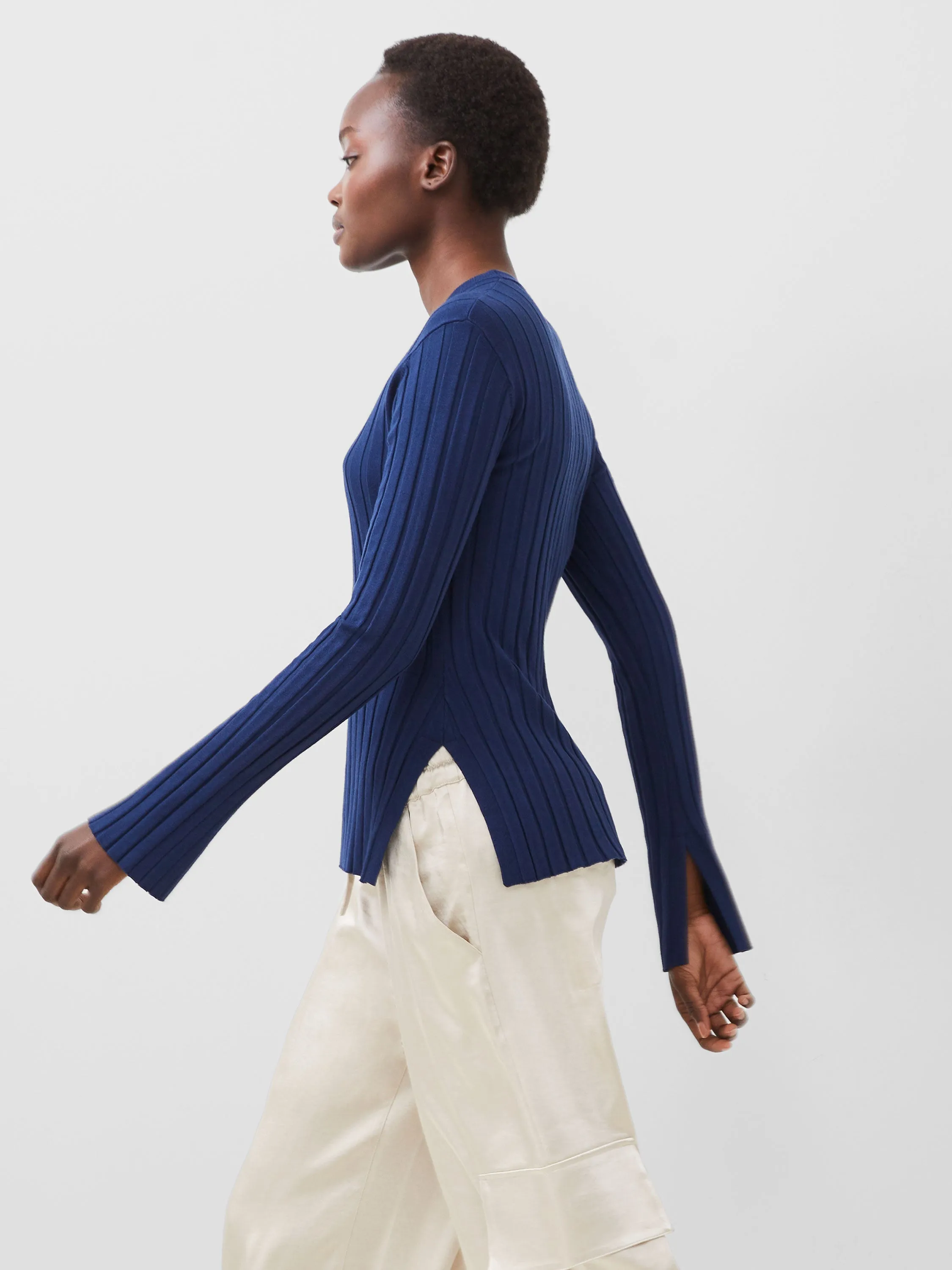 Minar Eco Pleated Sweater