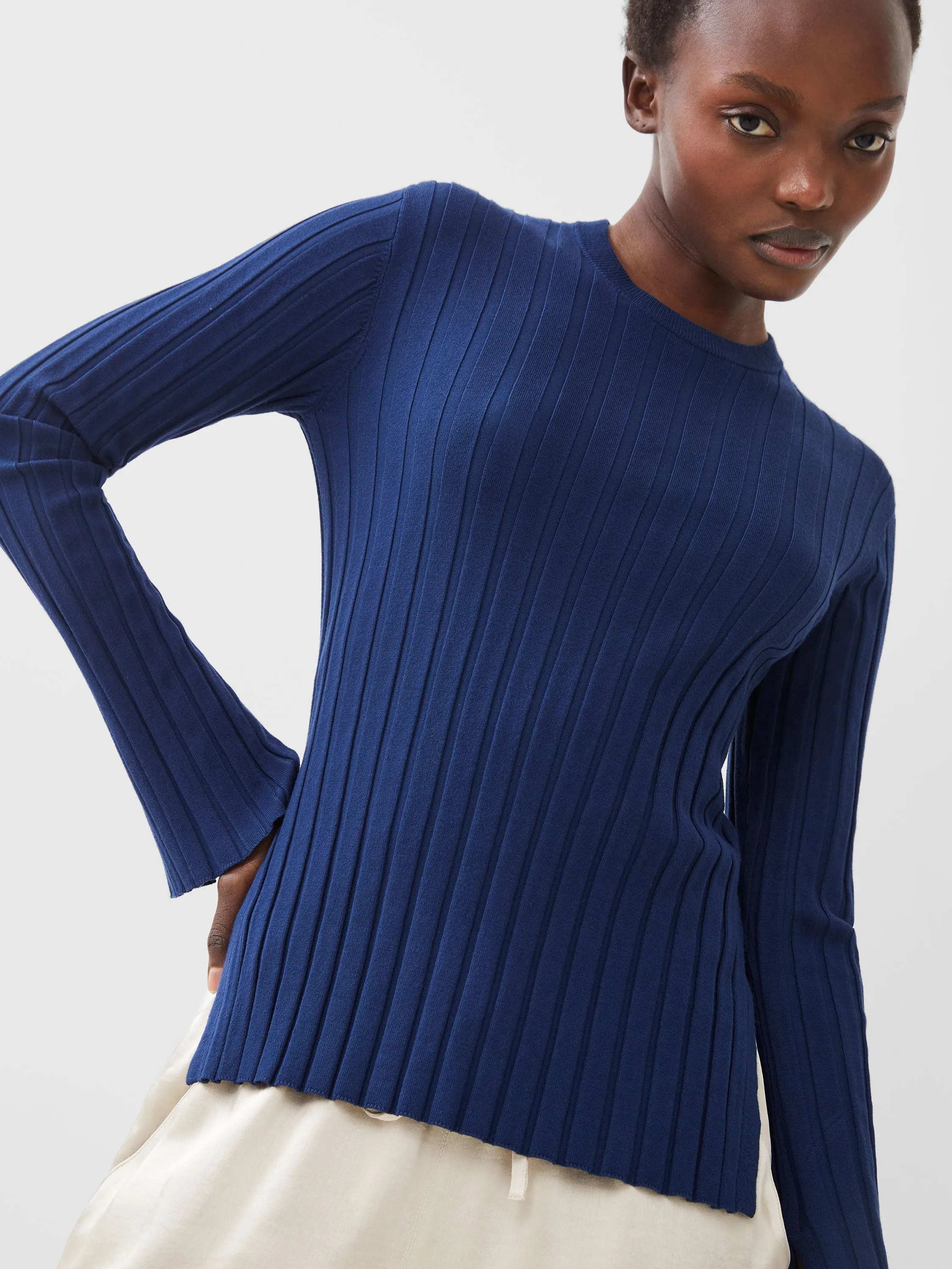 Minar Eco Pleated Sweater