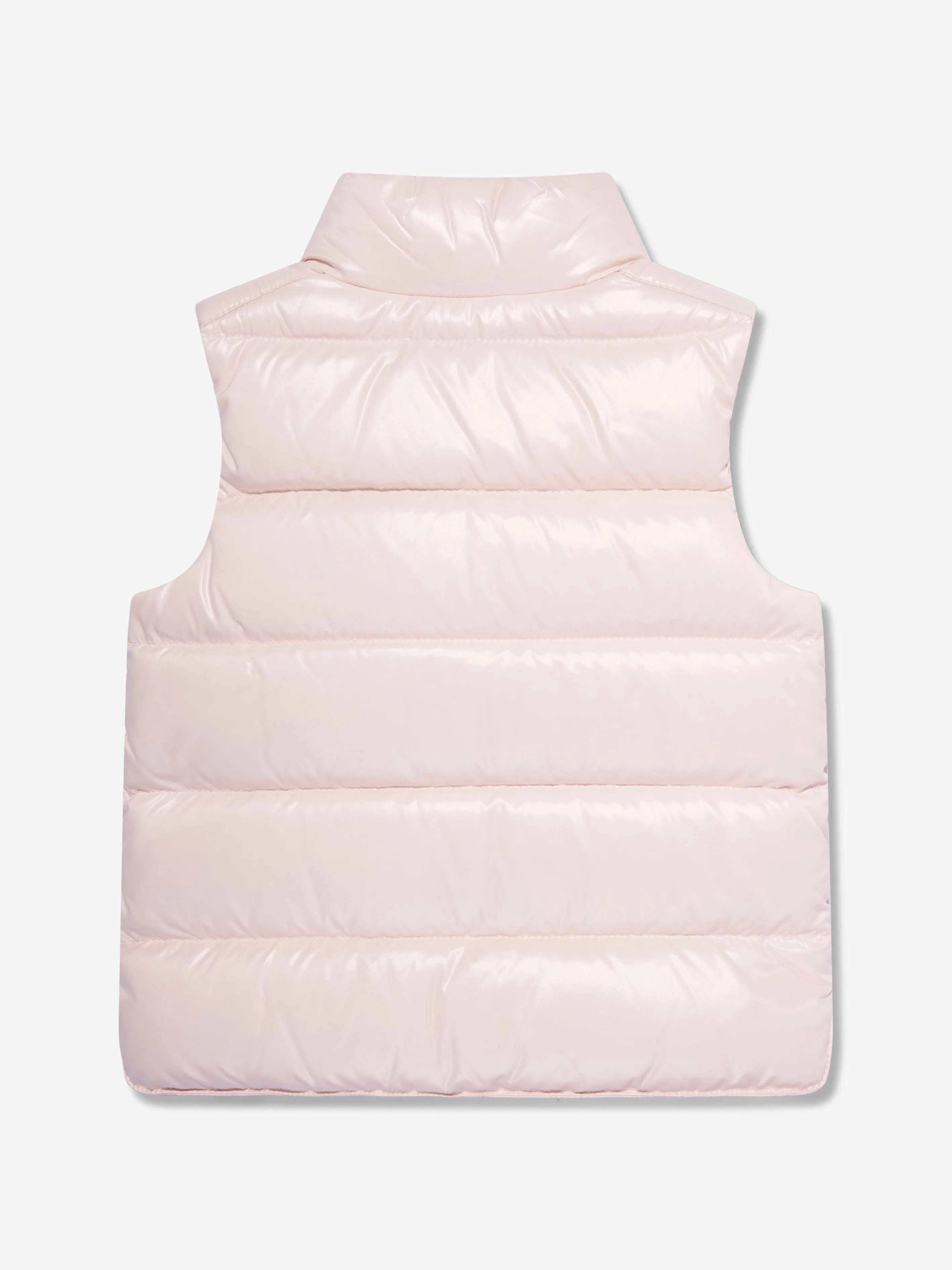 Moncler Enfant Baby Girls Down Padded Bernard Gilet in Pink