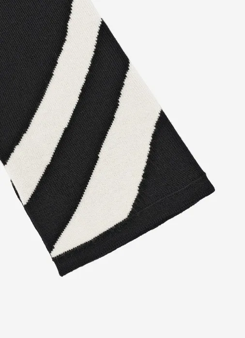 MSGM  |Zebra Patterns Casual Style Wool Long Sleeves Party Style