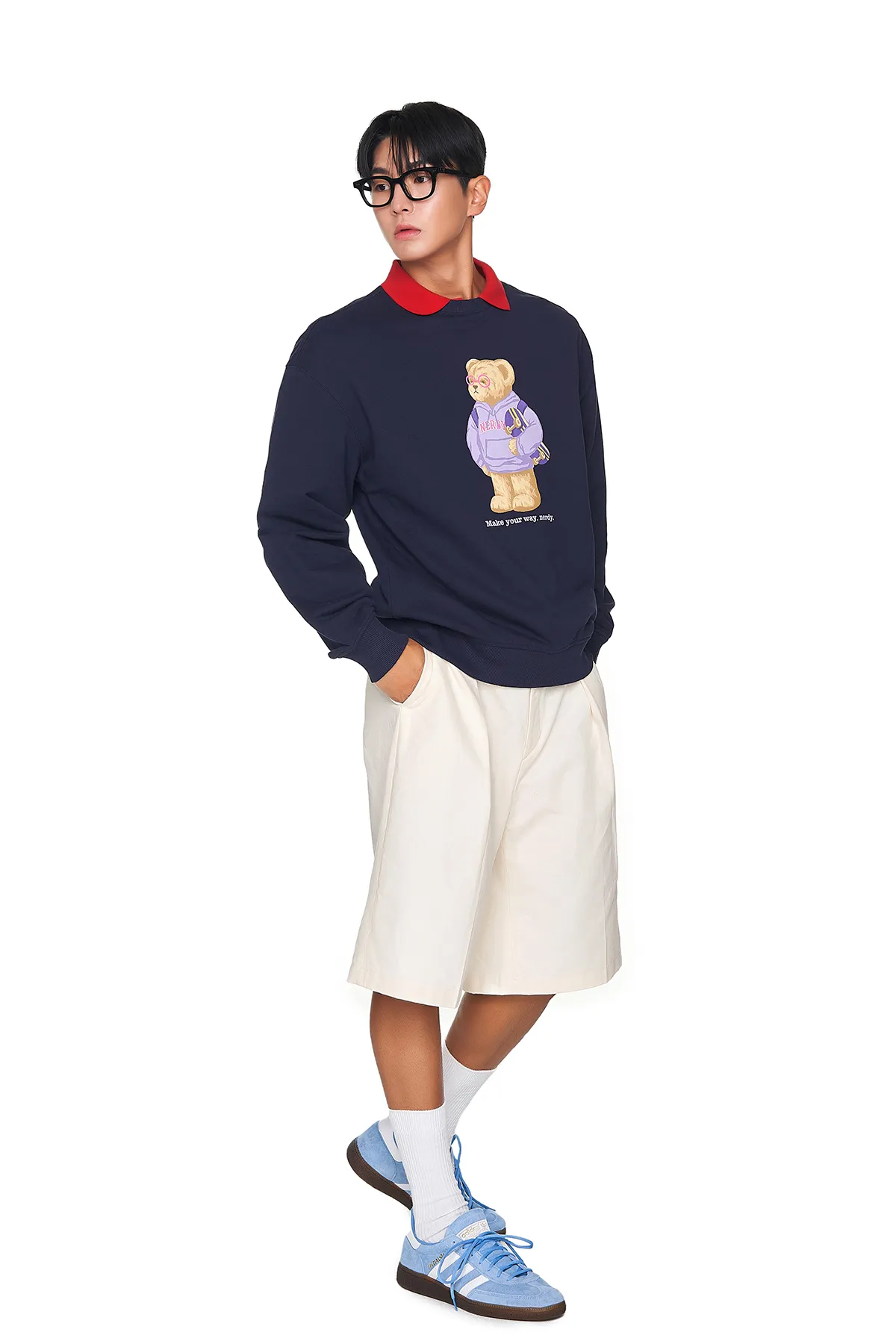 NERDY  |[ NERDY ]★23SS★CLEVER NEDDY SWEATSHIRT