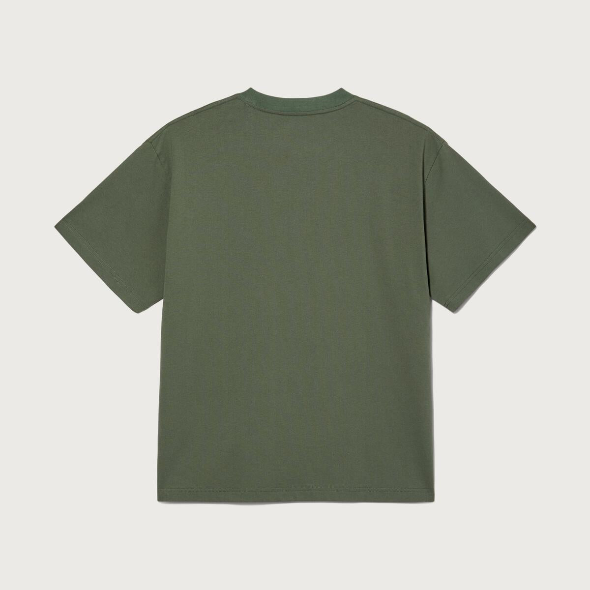 OUR BLOCK TEE OLIVE