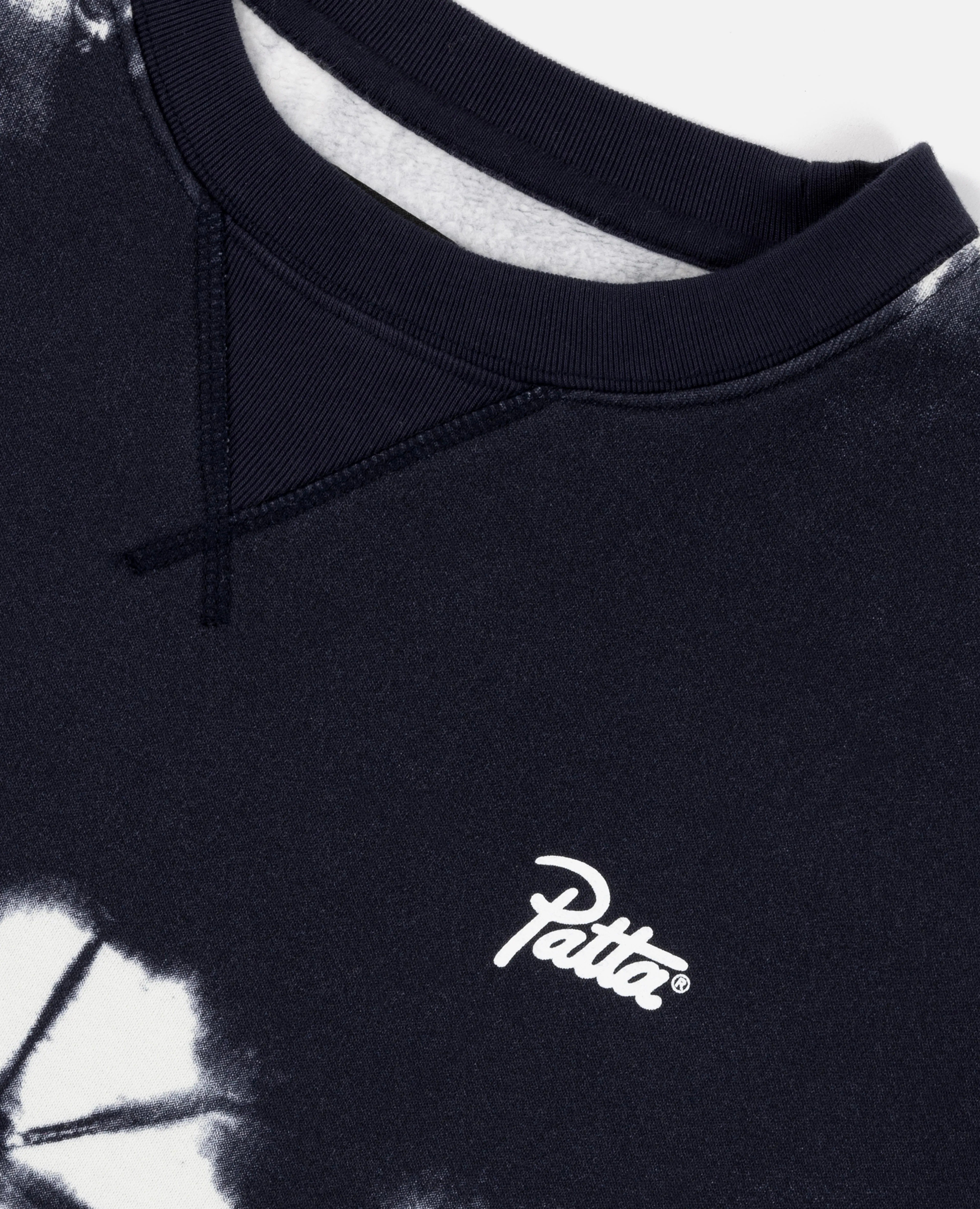 Patta Basic Shibori Crewneck Sweater (Odyssey Gray)