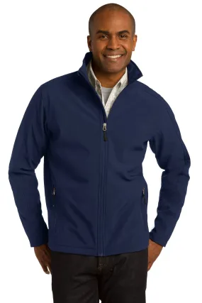 Port Authority Core Soft Shell Jacket J317 Dress Blue Navy