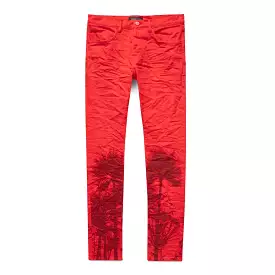 Purple Brand Dandelion Palms Molten Lava Jeans