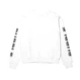 Purple Brand Dotted Log Off White Sweater