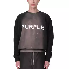 Purple Brand French Terry Bleached Sweater