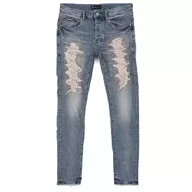 Purple Brand Multi Color Thread Jeans