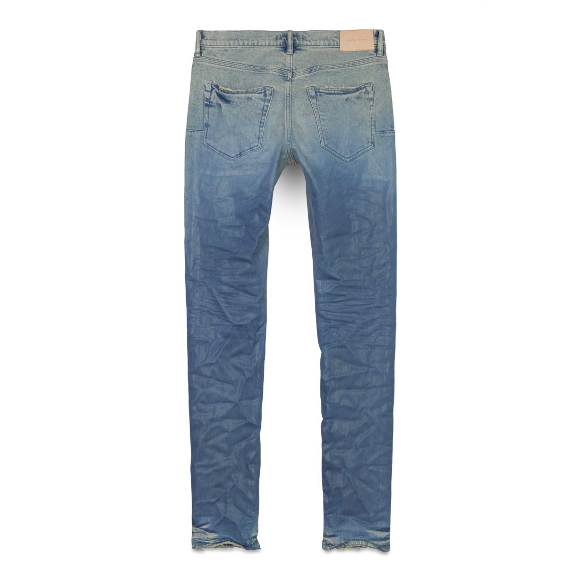 Purple Brand Placid Blue Gradient Coated Jeans