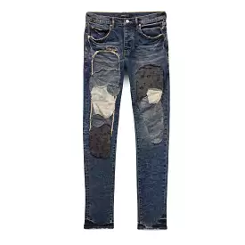 Purple Brand Vintage Heavy Patch Repair Jeans