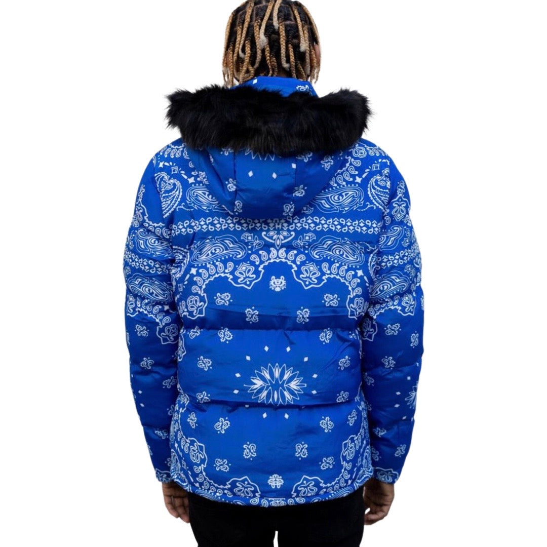 Reelistik Bandana Blue Bubble Jacket