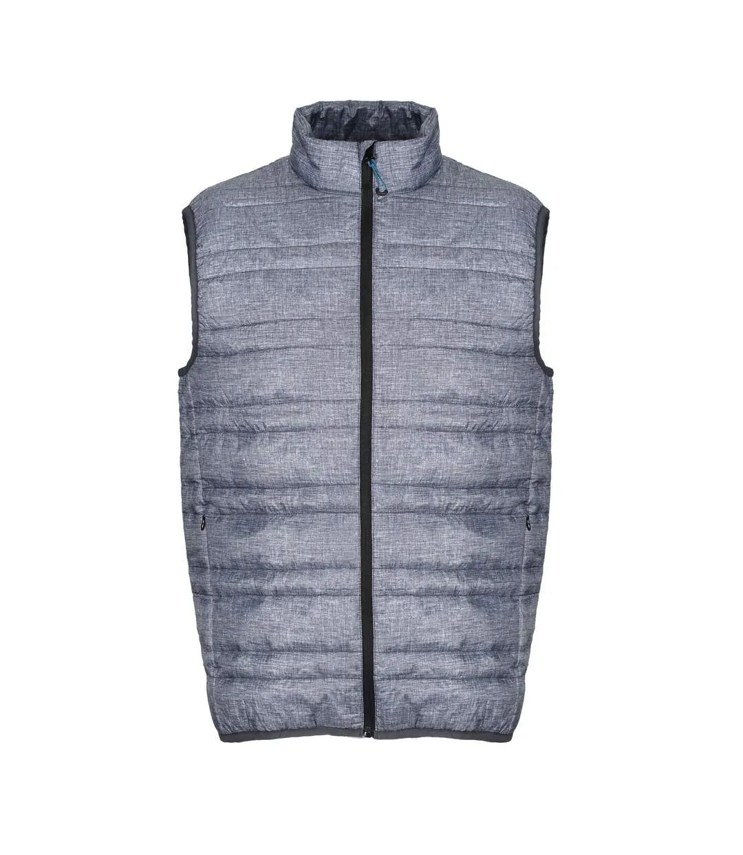 Regatta Mens Fire Down Padded Bodywarmer (Grey Marl/Black) - UTRG4506