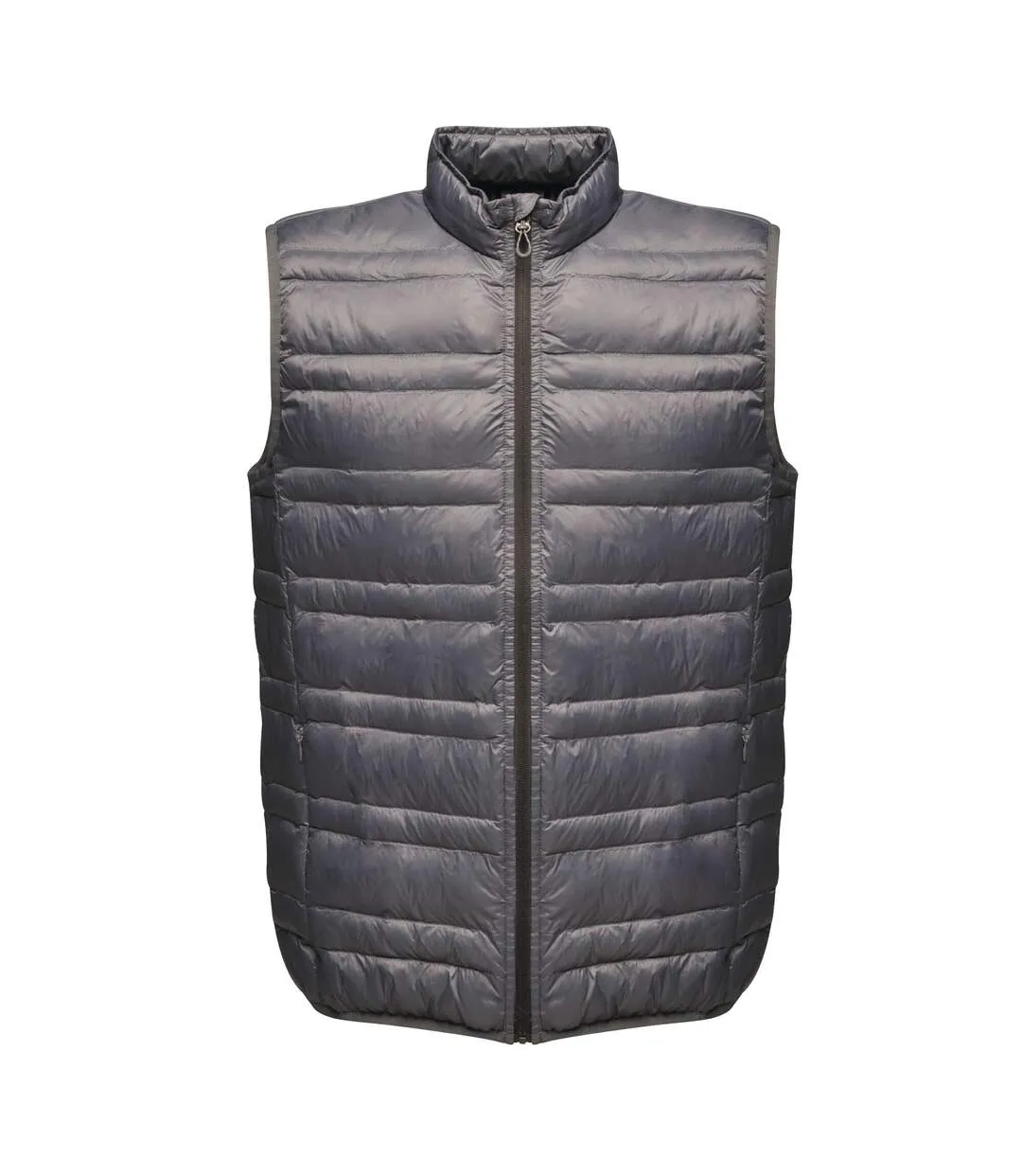 Regatta Mens Fire Down Padded Bodywarmer (Seal Grey/Black) - UTRG4506