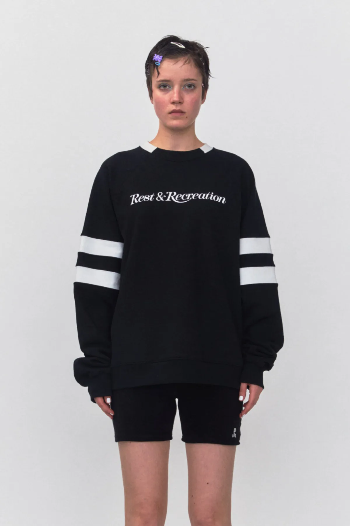 Rest & Recreation  |Unisex Street Style Long Sleeves Sweatshirts