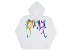 Revenge Trippie Arch Logo Hoodie White