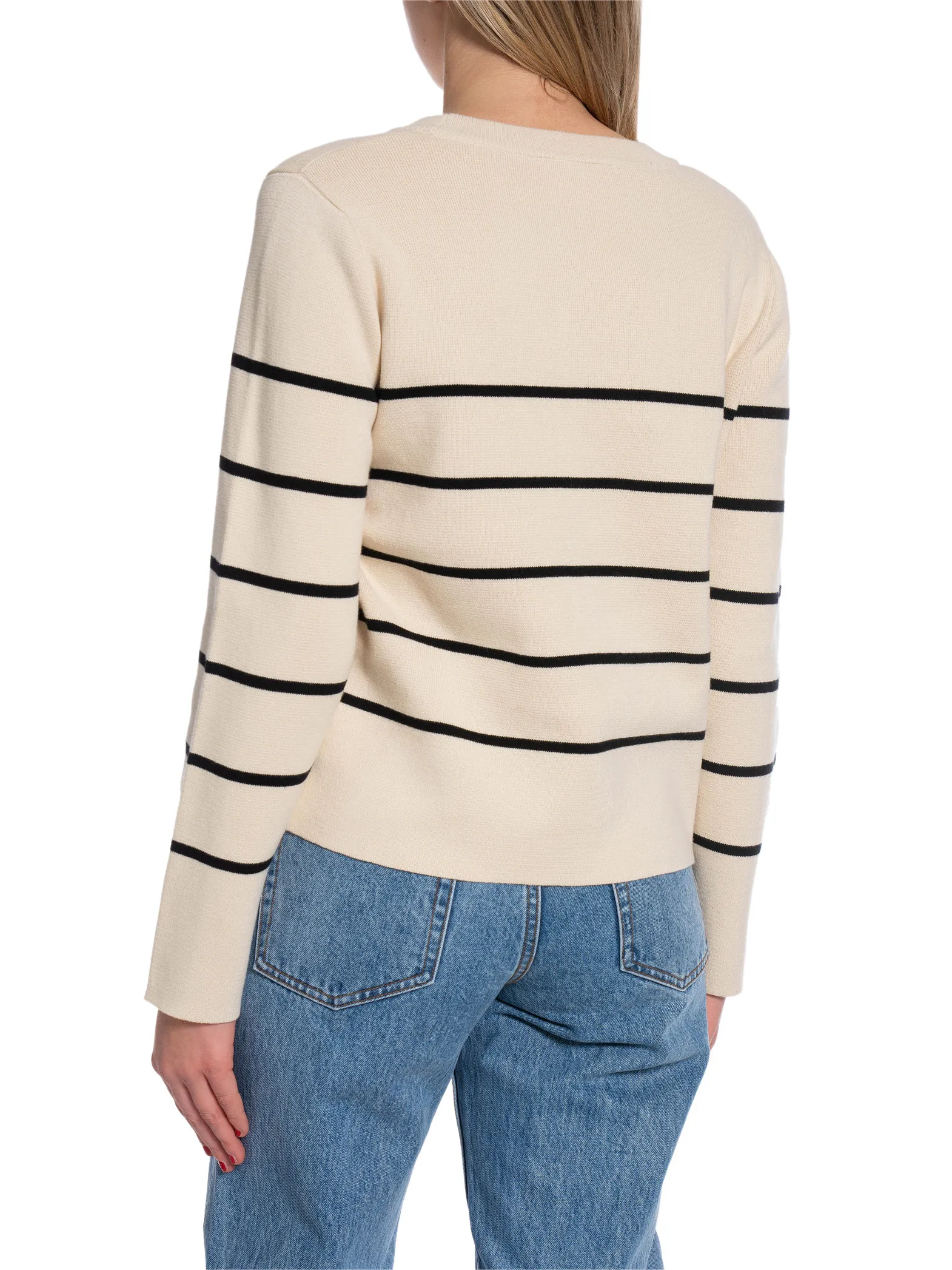 SELECTED FEMME SWEATER LIVA LS KNIT O-NECK BIRCH