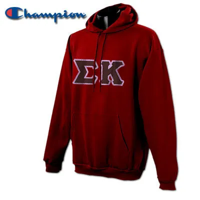 Sigma Kappa Champion Powerblend Hoodie - S700 - TWILL