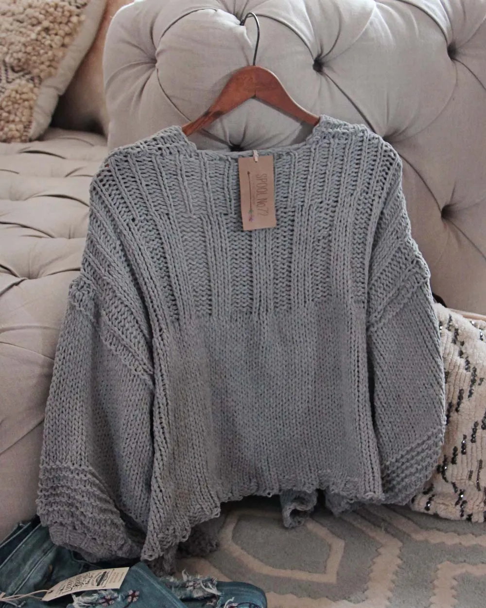 Spring Valley Sweater in Sage