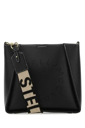 Stella McCartney Logo Perforated Crossbody Bag