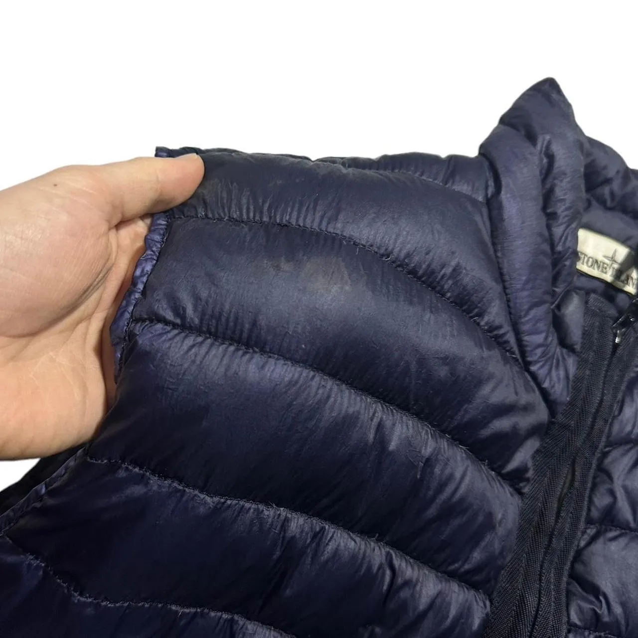 Stone Island Garment Dyed Down Padded Down Gilet