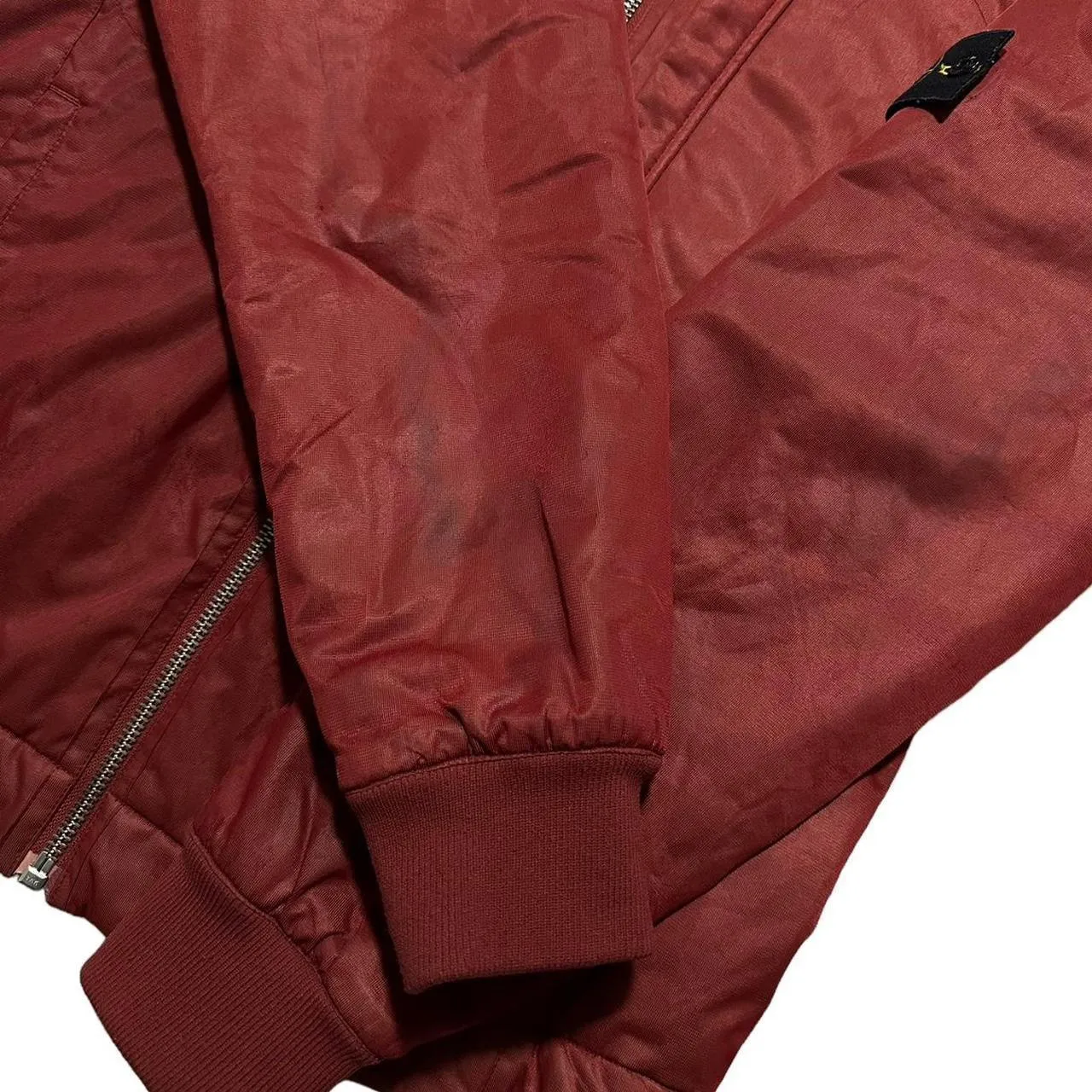 Stone Island Red Padded Down Jacket