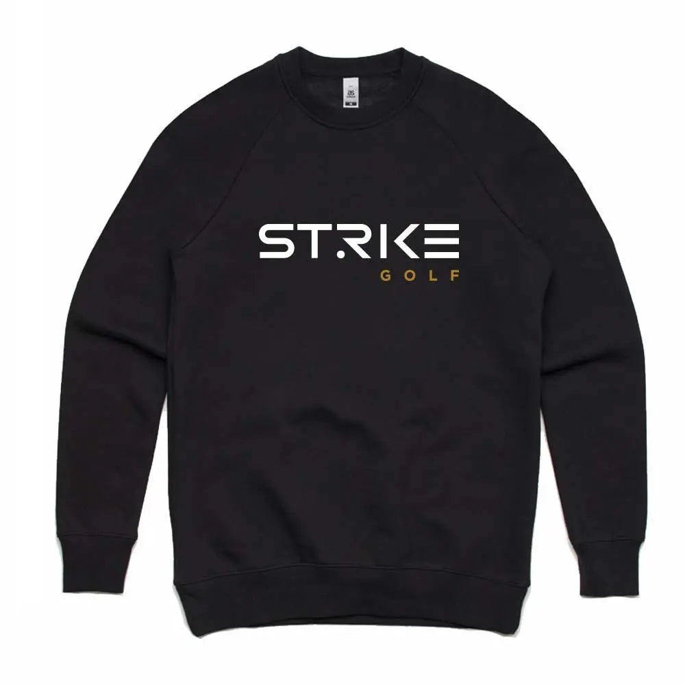 STRIKE GOLF - Original Box Crew Neck with Large Logo